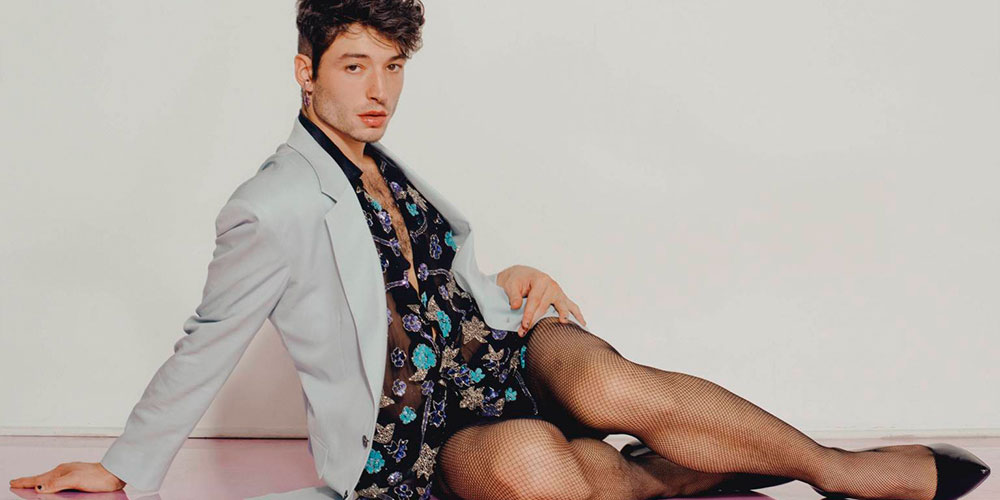 Ezra Miller Continúa Volviéndonos Locos con sus Looks Queer y Ahora Posa para Playboy