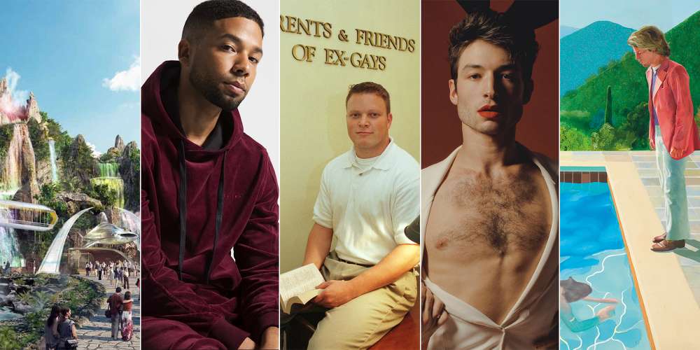 The Daily Sting, Friday: Ezra Miller on Being Polyamorous, David Hockney Breaks Art Auction Record