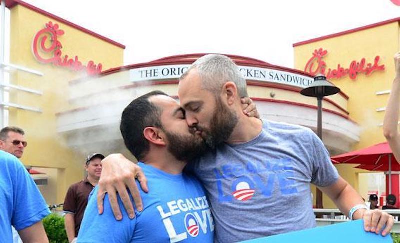 chick-fil-a kiss