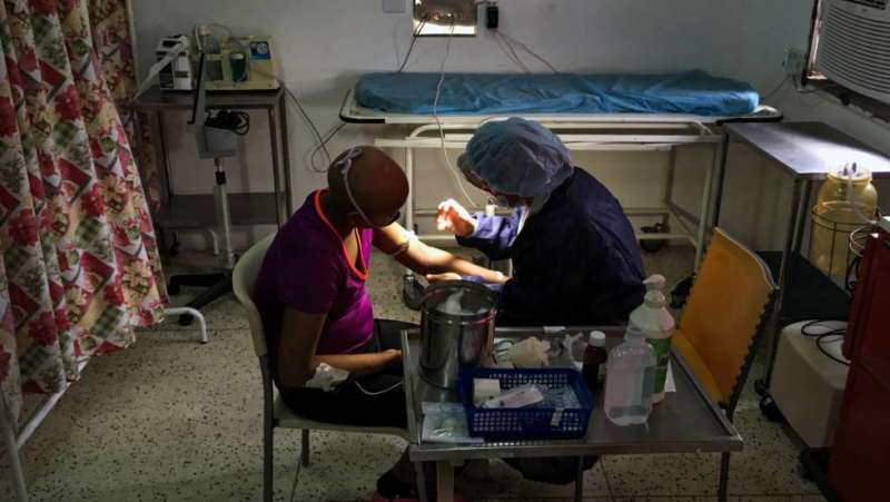 Venezuelanos com HIV