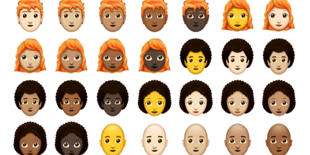 Gênero neutro nos emojis chega aos smartphones até outubro