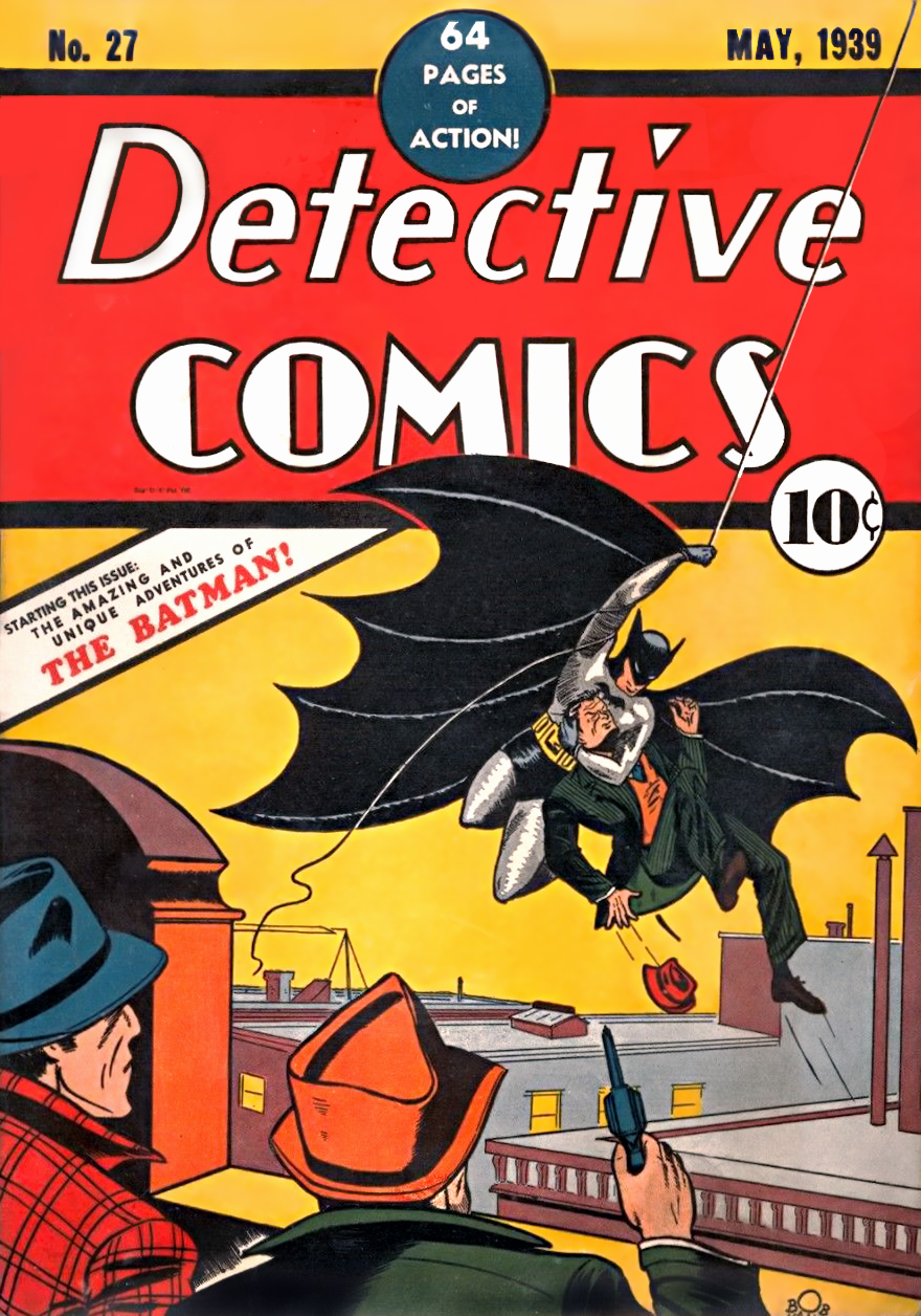 batman films first comic
