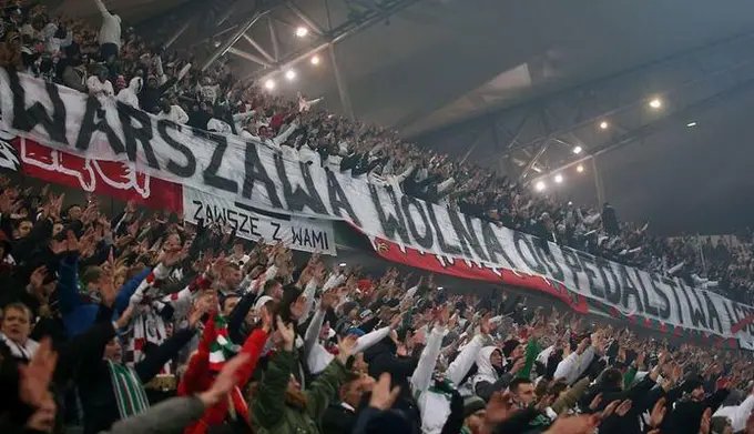 homophobic soccer fans warsaw 2