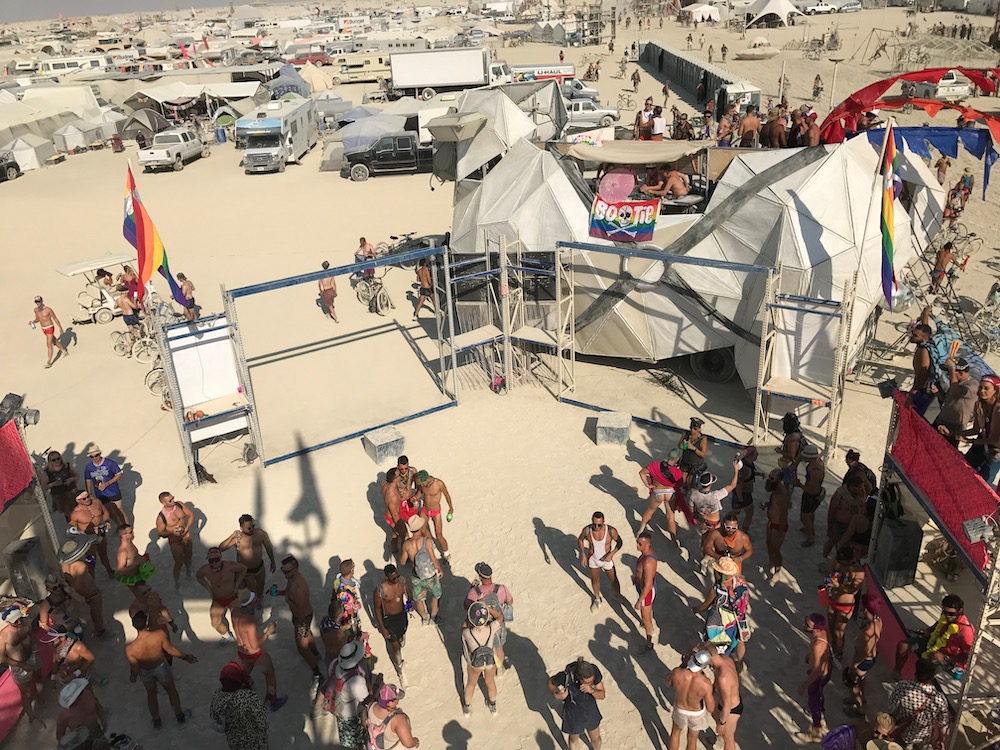 burning man day party