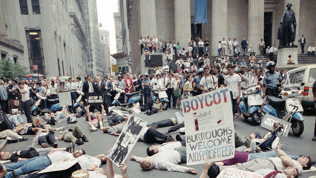 long-term survivors protest