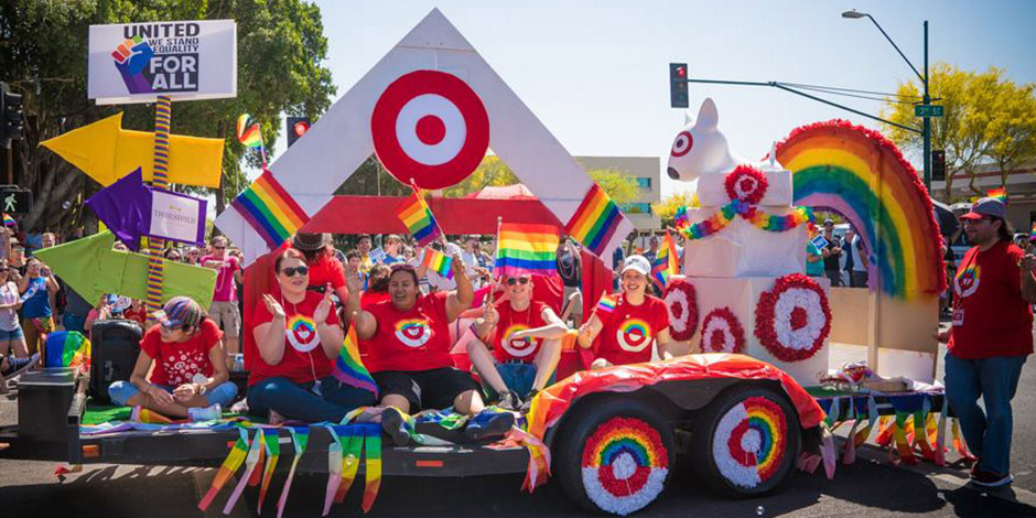 corporatization of pride target