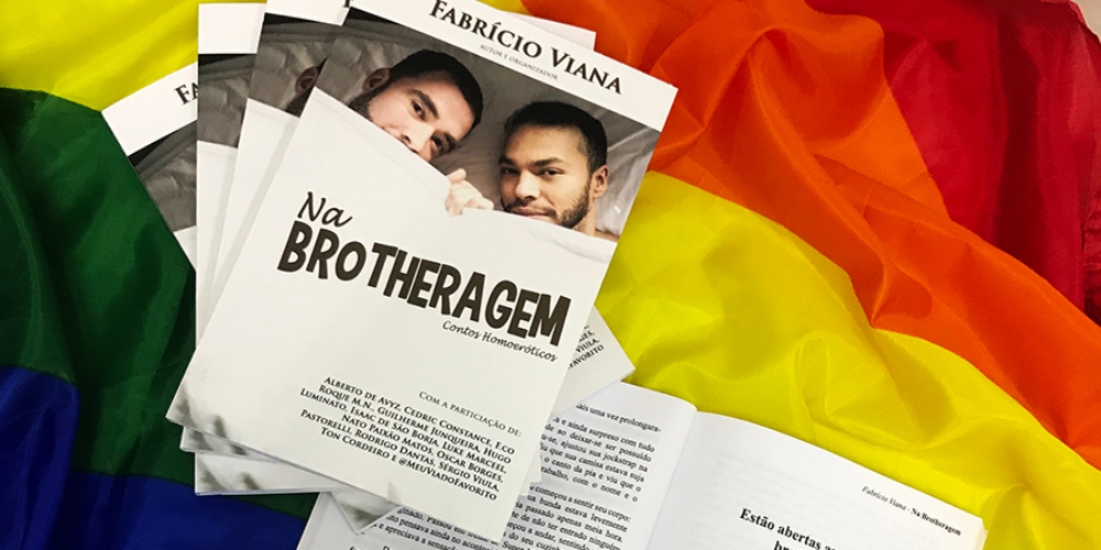 Fabrício Viana lança seu sétimo livro “Na Brotheragem: Contos Homoeróticos”