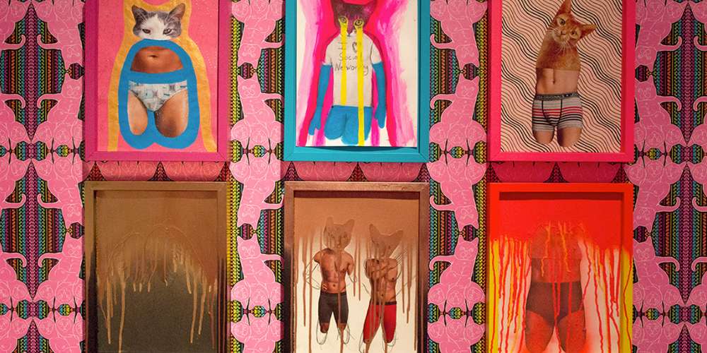 This Artist Is Fighting Trump, Homophobia and Masc4Masc Culture With Cats