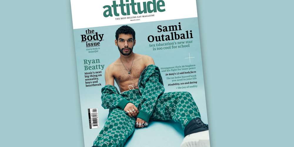 Sami Outalbali fait la Une du magazine gay anglais « Attitude »
