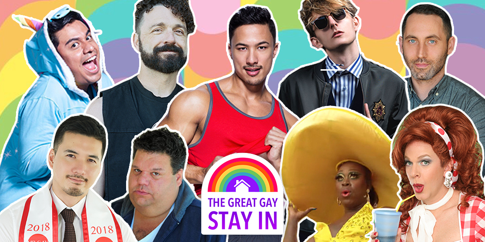 Хорнет — ведущий #GreatGayStayIn, онлайн-фестиваля для сообщества на карантине