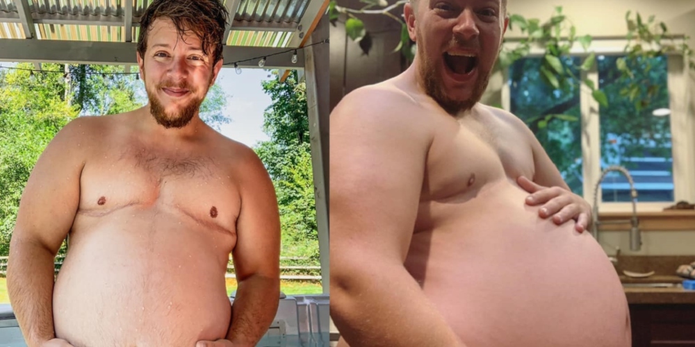 Homem trans viraliza na web com sua linda gravidez (fotos)